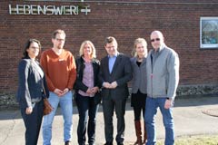 Ralf Stegner zu Besuch in der Lebenswerft